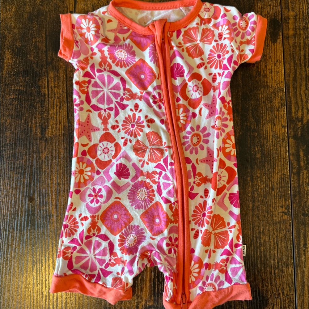 Little Sleepies - Coastel Gems Shorty Zippy
